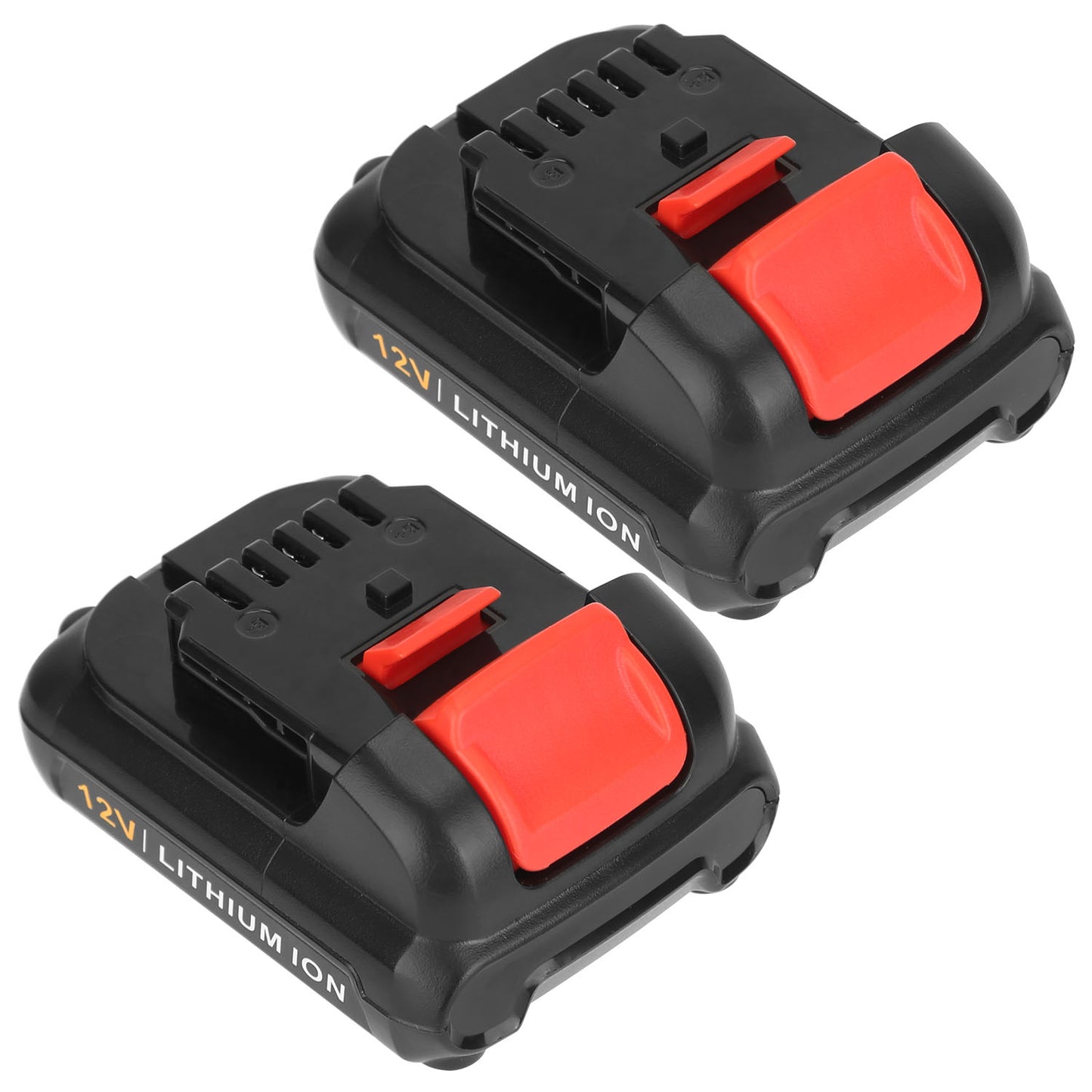 12V Li-ion Power Tool Battery 2-Pack for Dewalt DCB120 Series