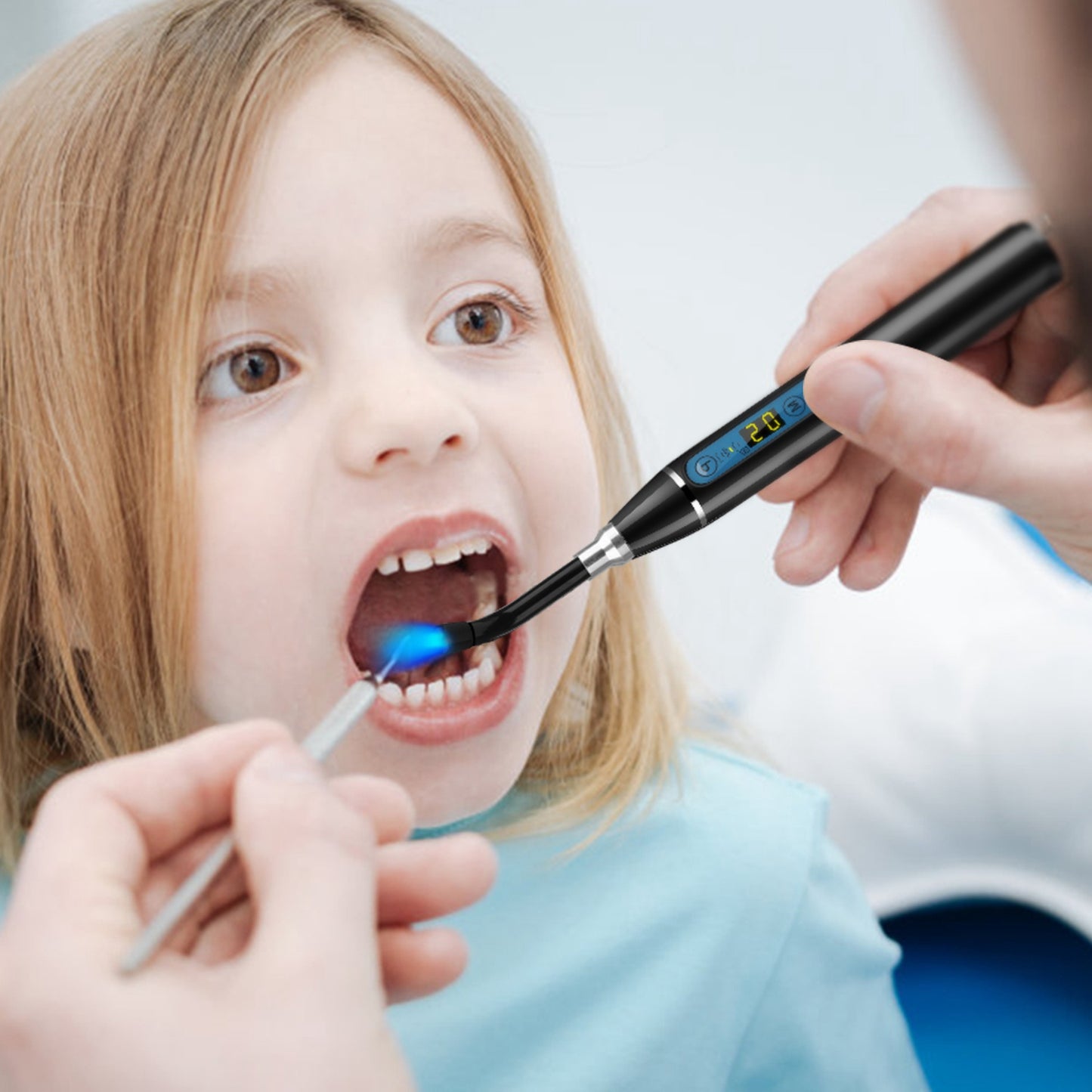 5W Cordless Dental LED Curing Light Lamp