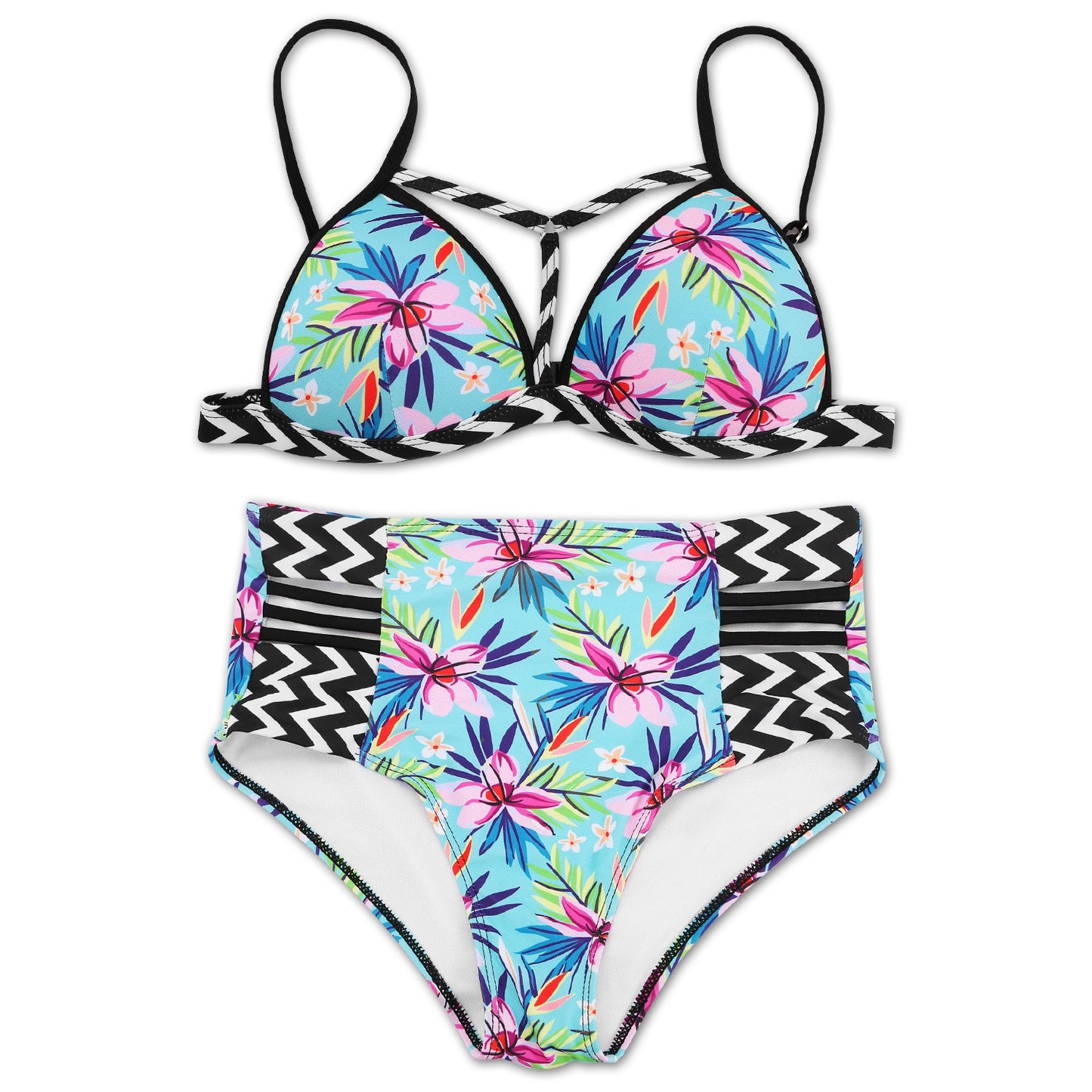 Bikini Sets Two Pieces High-Waist Swimwear