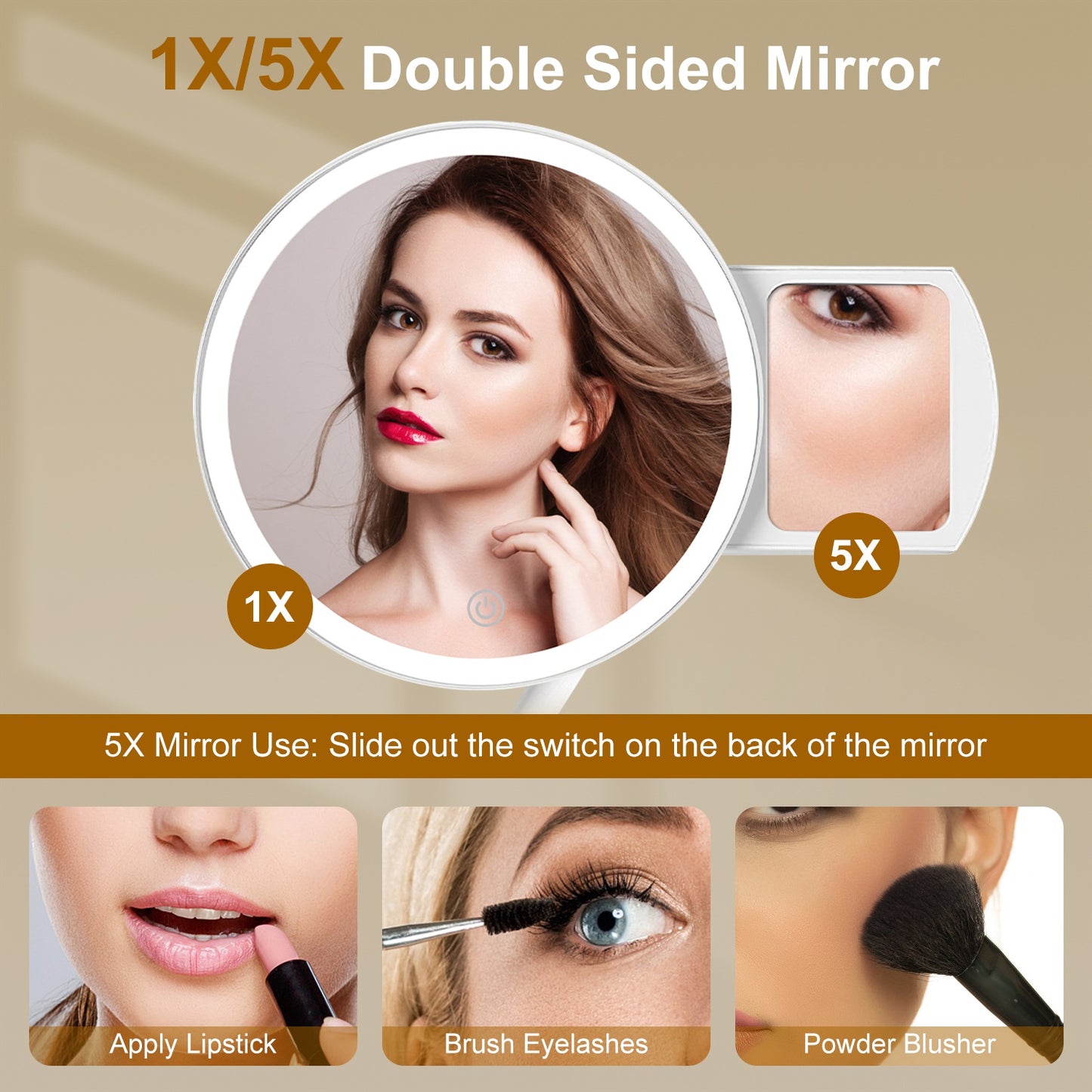 Magnifying Makeup Mirror 5X