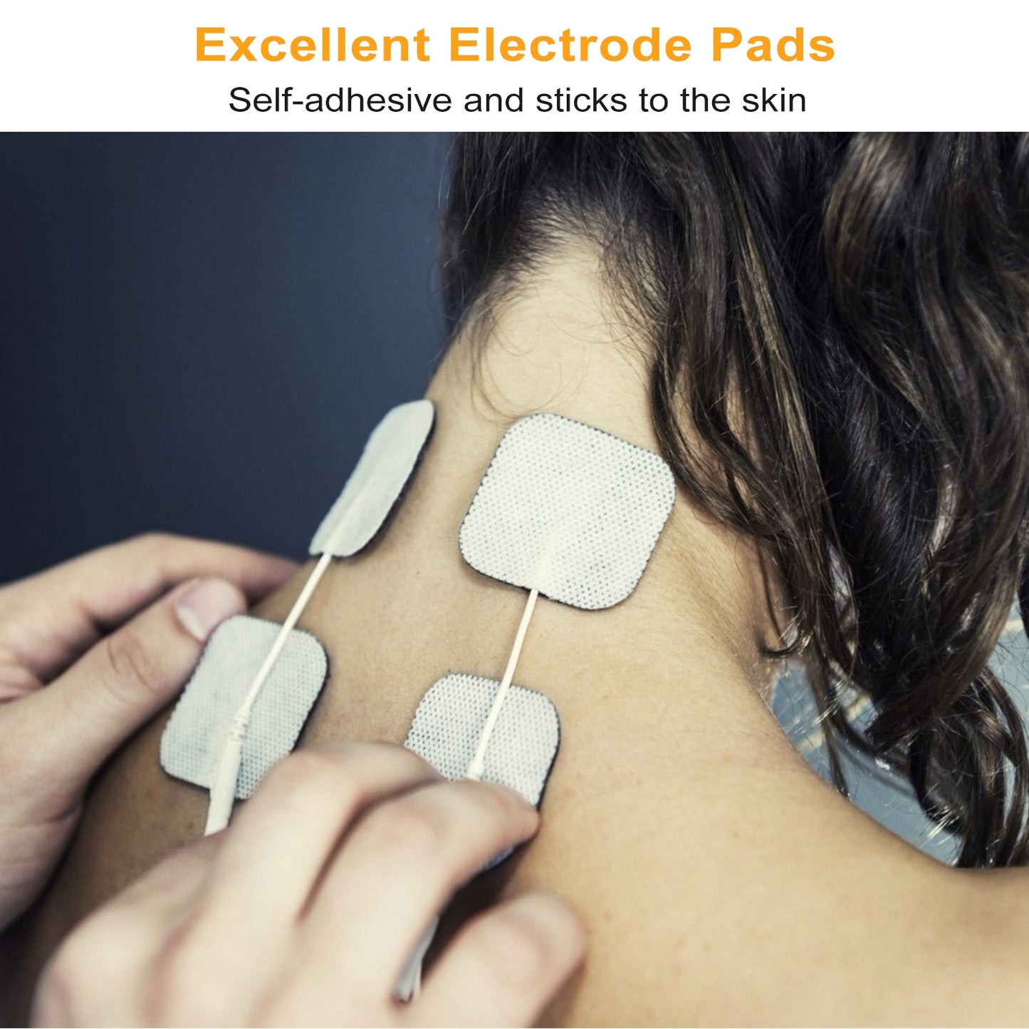 4Pcs Reusable Replacement Electrode Pads