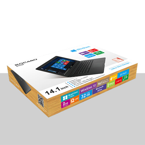 14.1" Windows 10 Notebook with Quad-Core Processor