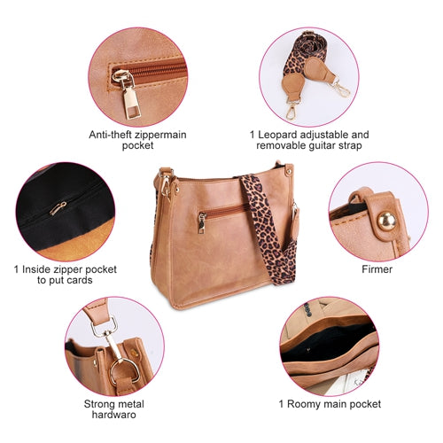 Chic Leather Crossbody Bag