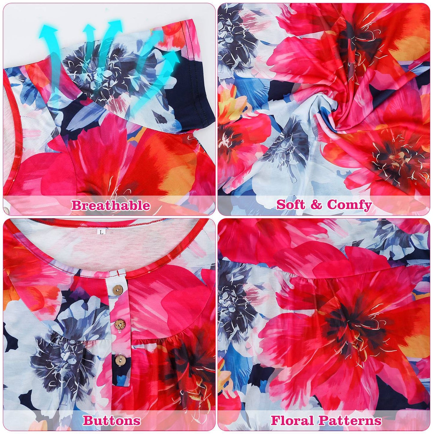 Women Summer Shirts Tops