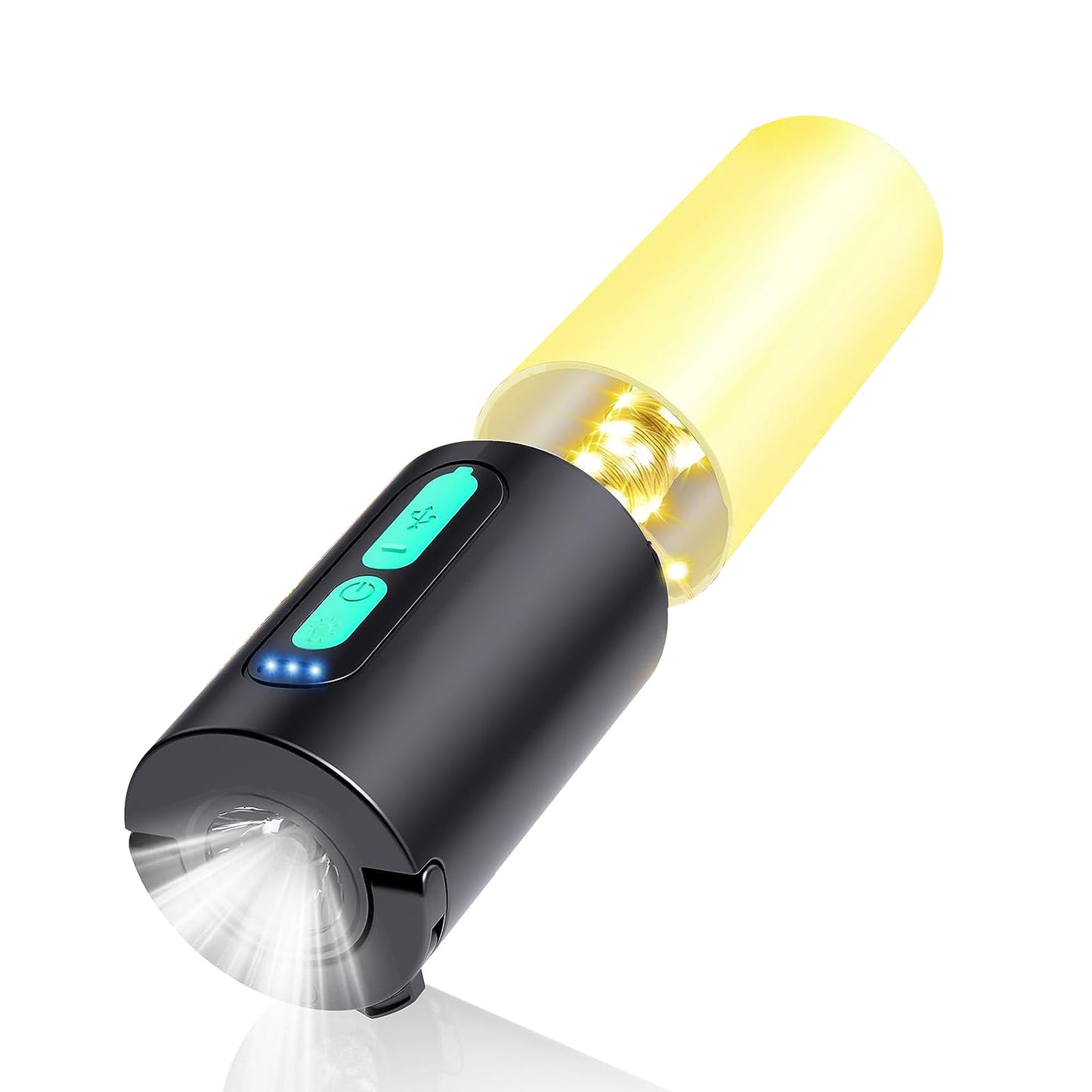 Rechargeable Camping Lantern with 33ft String Light & Power Bank