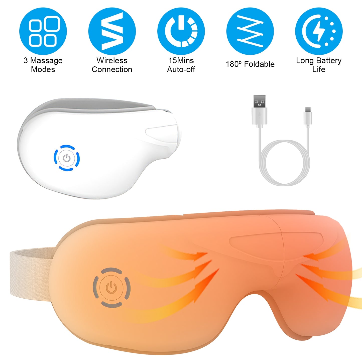 Eye Massager With Heat Music