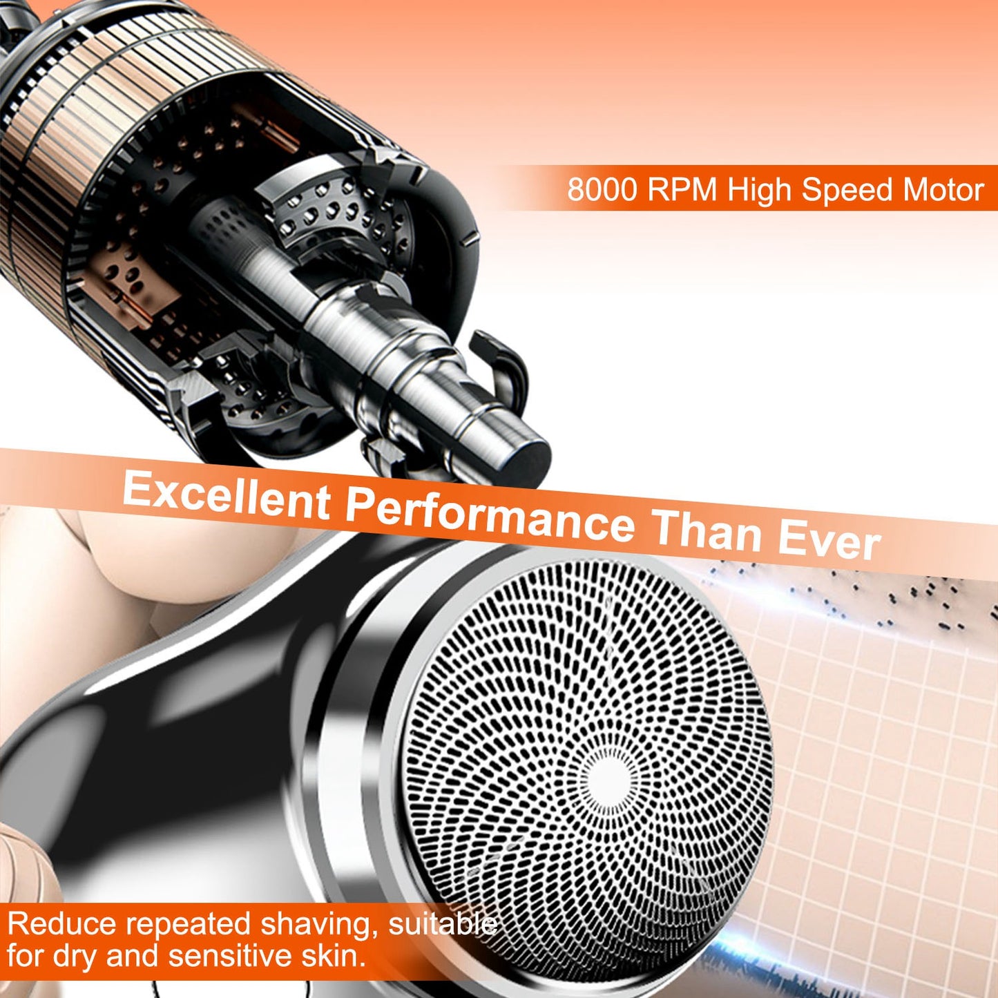 Electric Razor for Men Mini Shaver