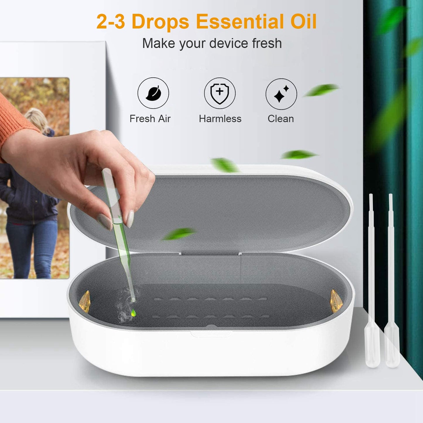 Wireless Charging Disinfection Lamp