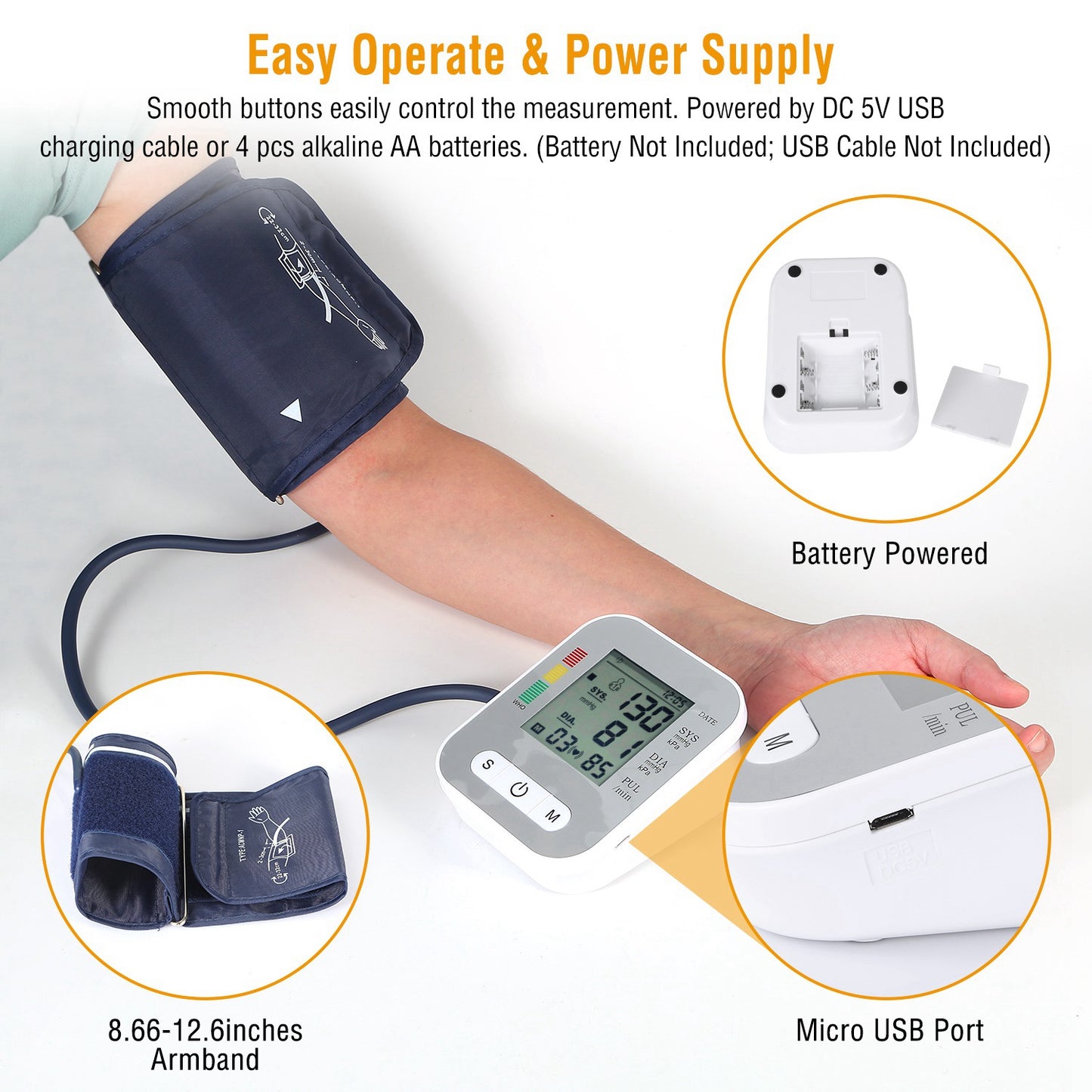 Digital Arm Blood Pressure Monitor