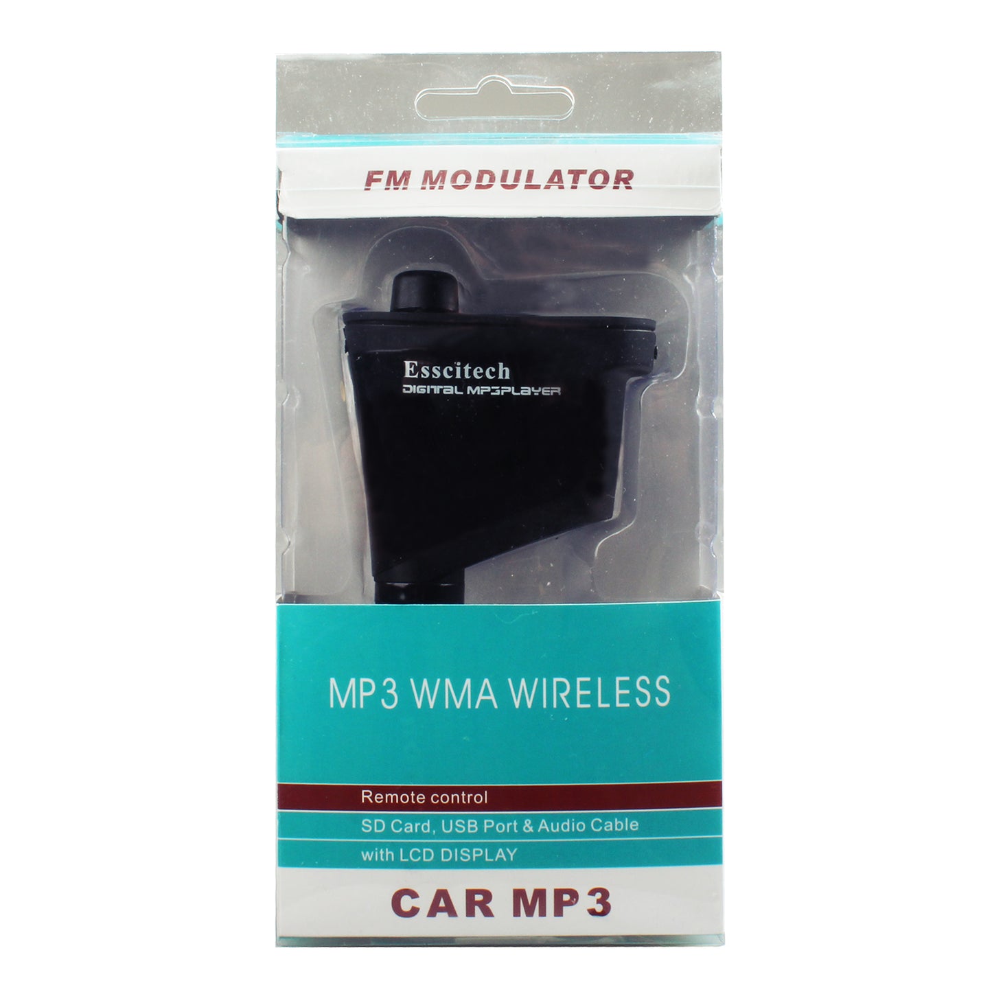 Wireless FM Transmitter MP3 Player with Remote Control
