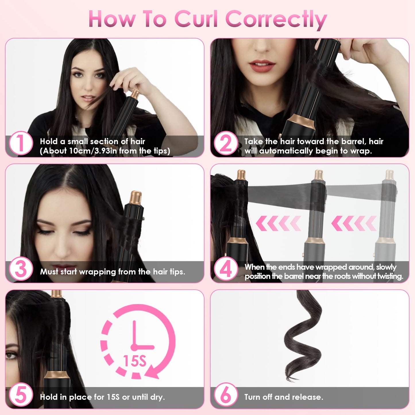 5-in-1 Hot Air Styler Brush Set