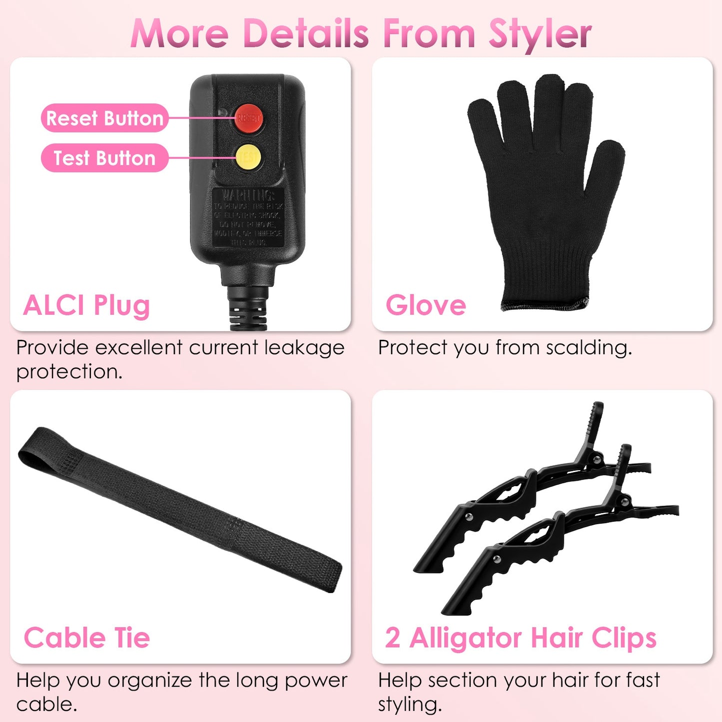 5-in-1 Hot Air Styler Brush Set