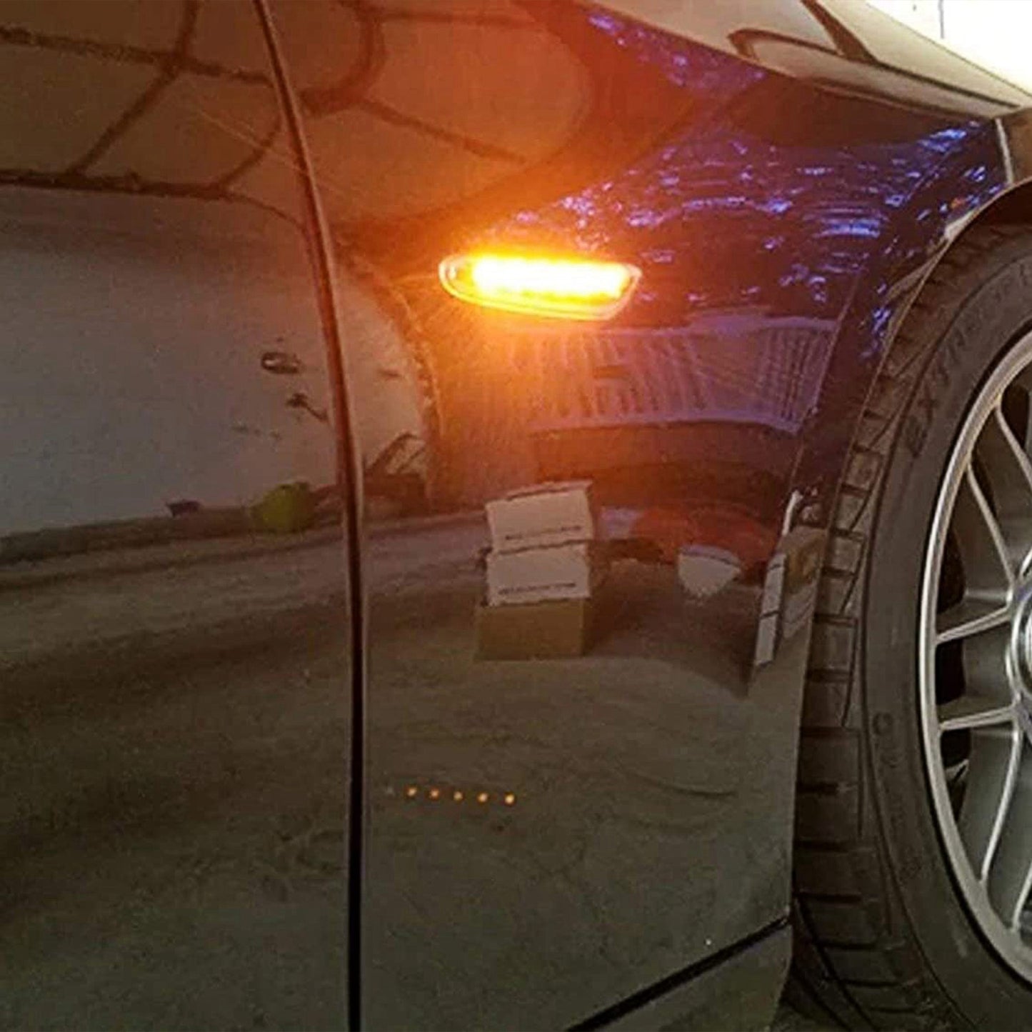 Dynamic LED Side Marker Lights for BMW 1 3 5 Series E60-E93