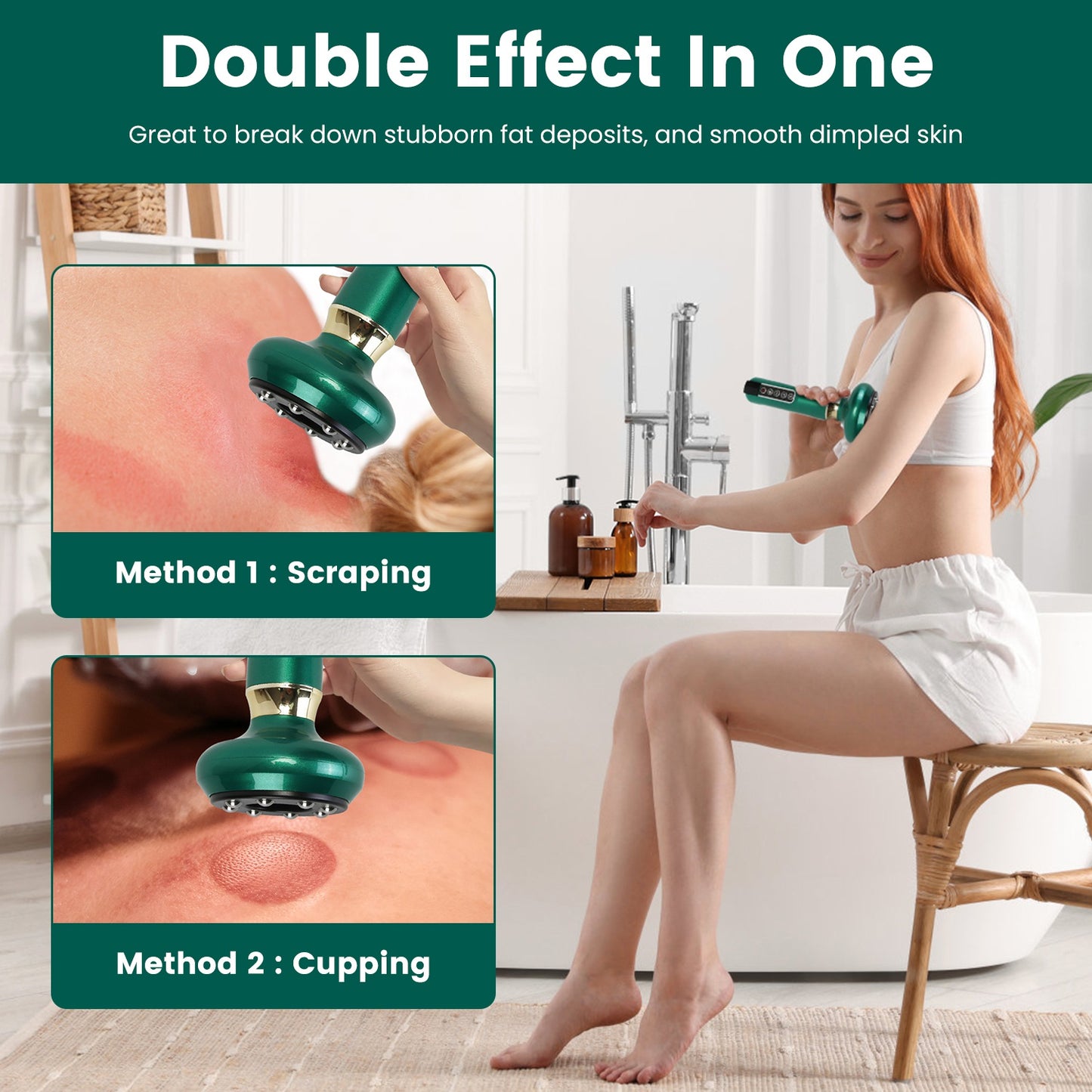 Anti-Cellulite Vacuum Cupping Massager Kit
