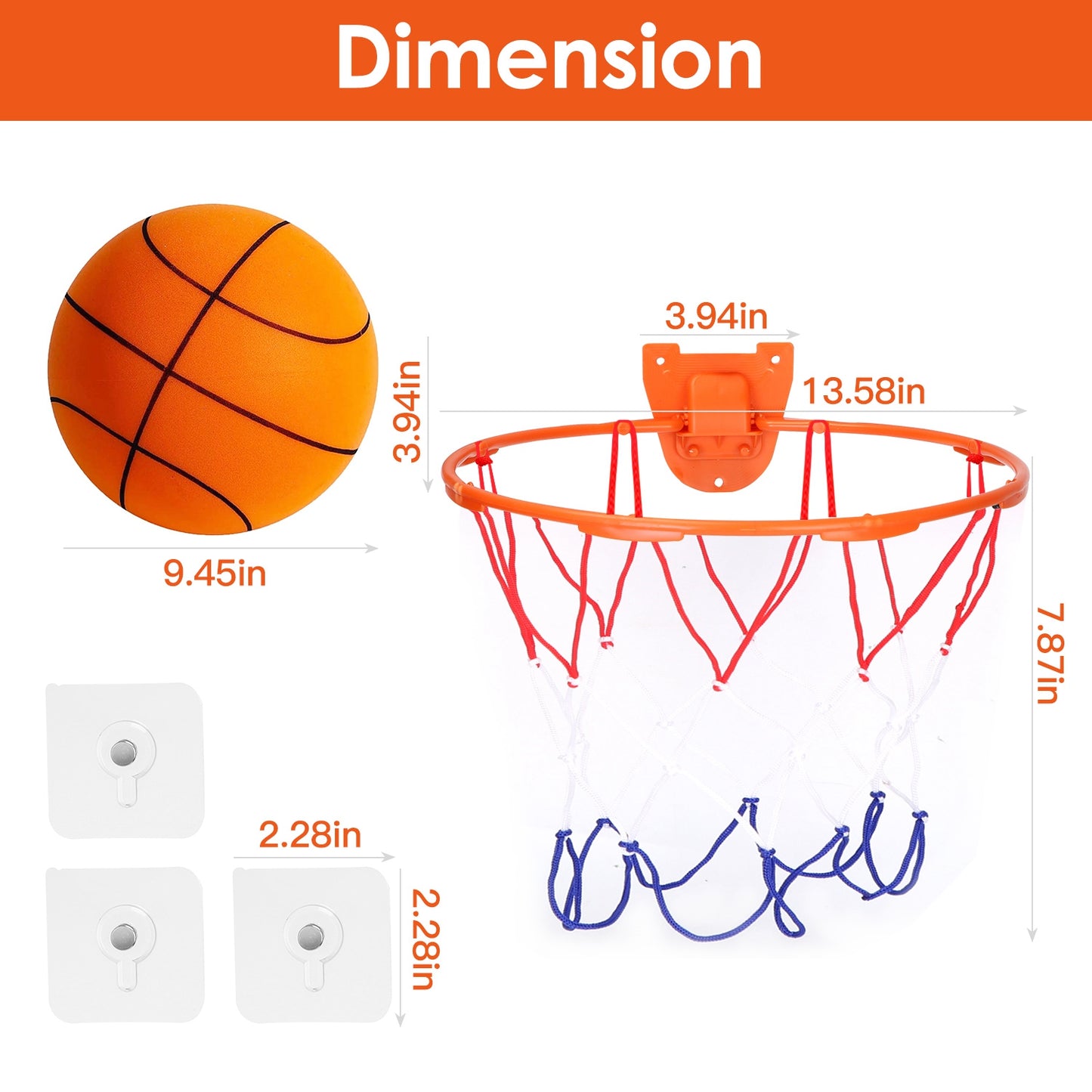 Silent Foam Basketball for Indoor Training