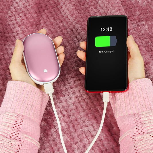 Portable Hand Warmer & 5000mAh Power Bank