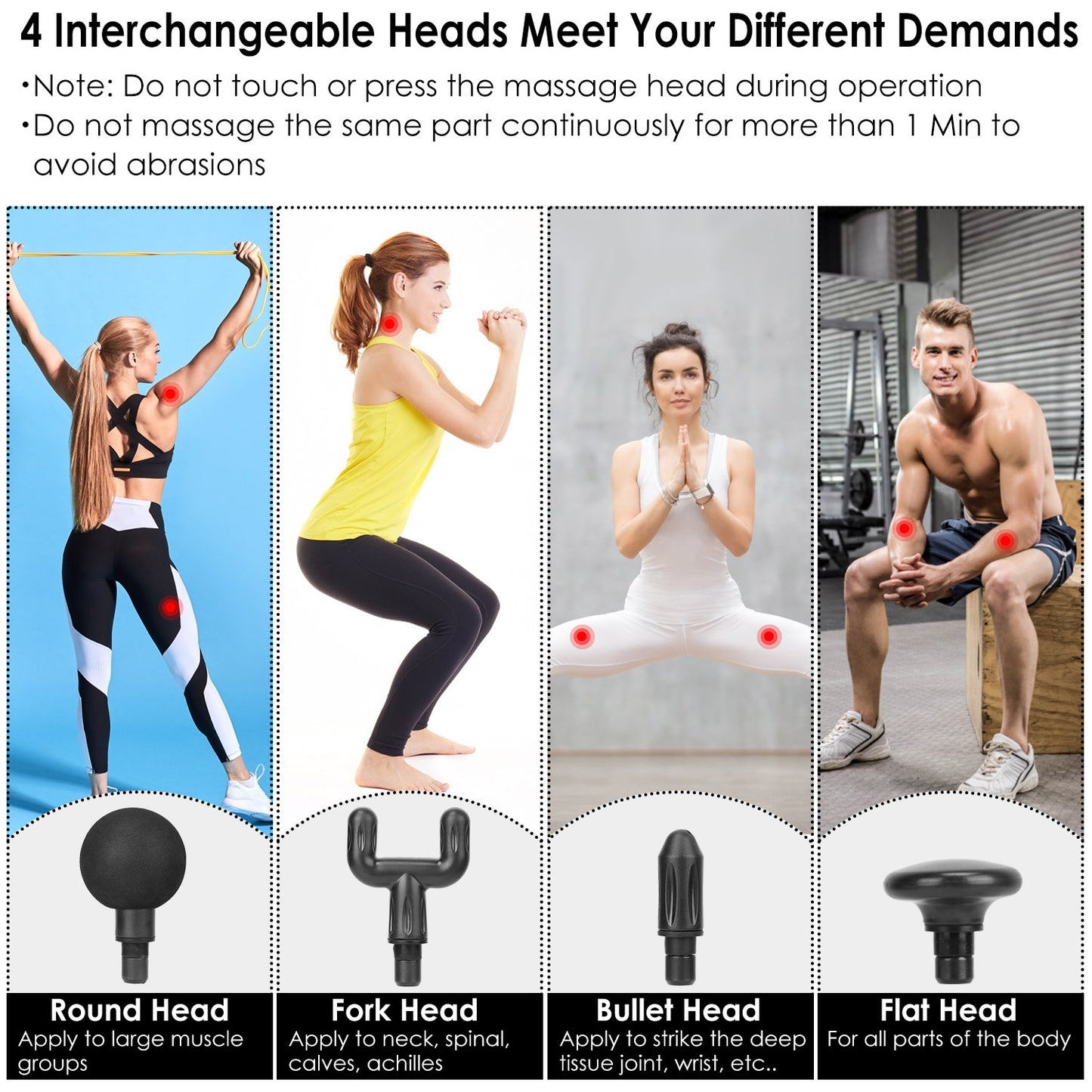 Percussion Massage Gun USB Type C