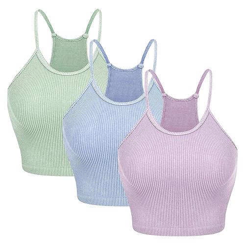3 Pack Women Crop Top