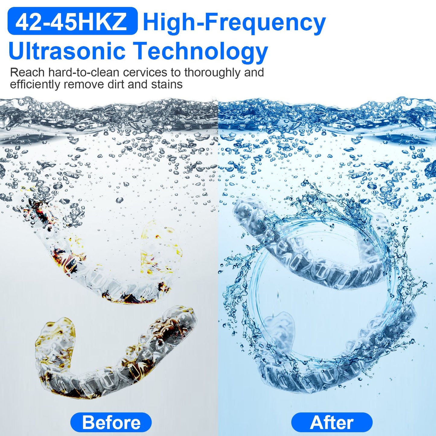 Dental Ultrasonic Cleaner with UV Light