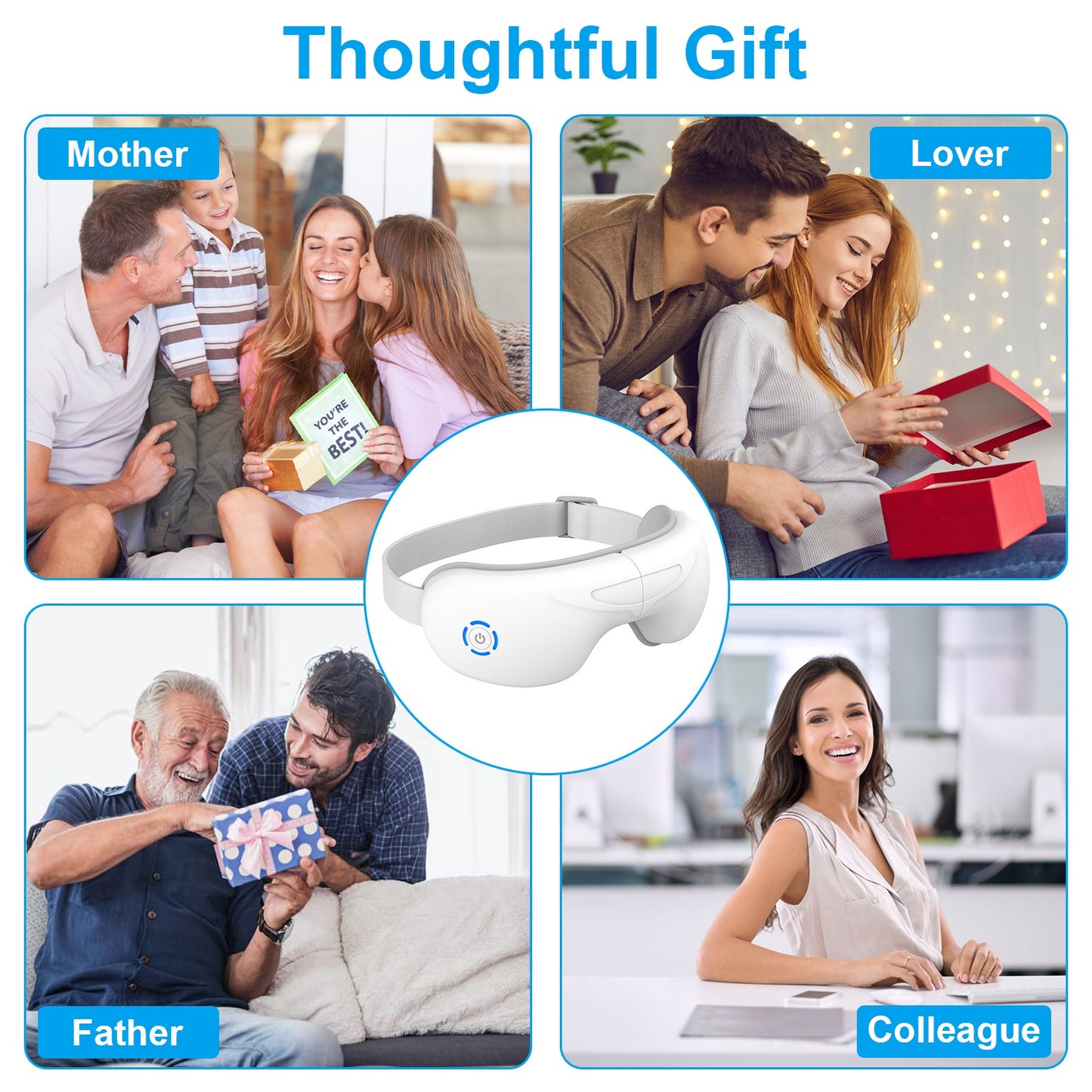 Eye Massager With Heat Music