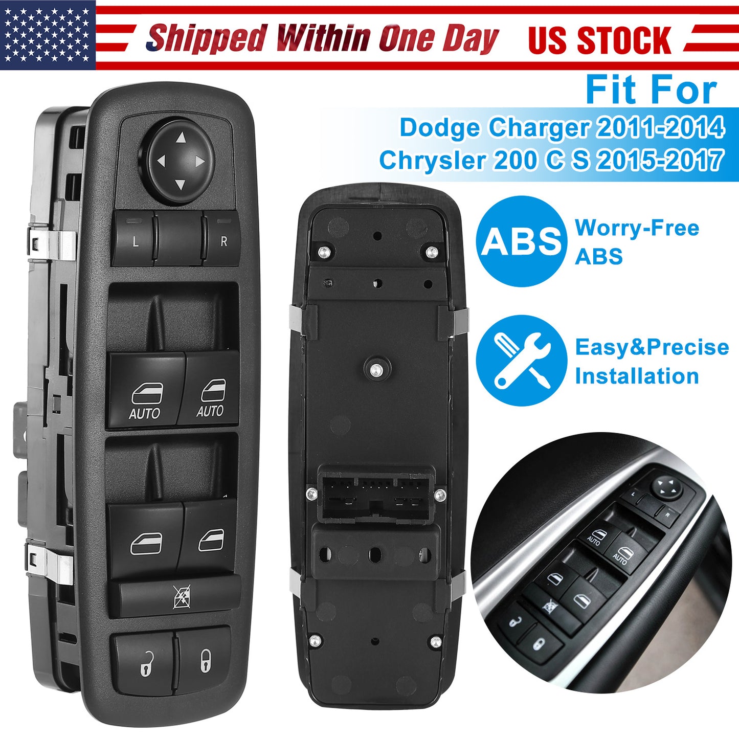 Master Power Window Switch for Dodge Charger & Chrysler 200