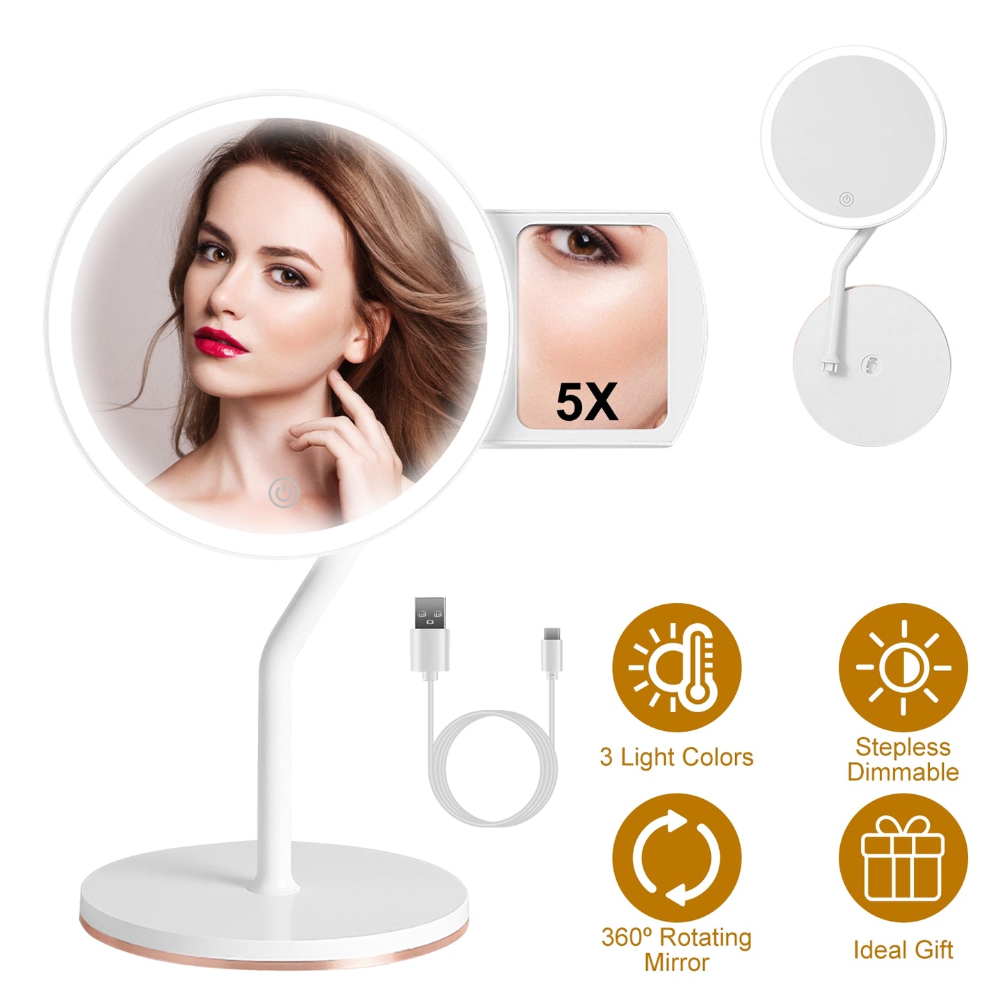 Magnifying Makeup Mirror 5X