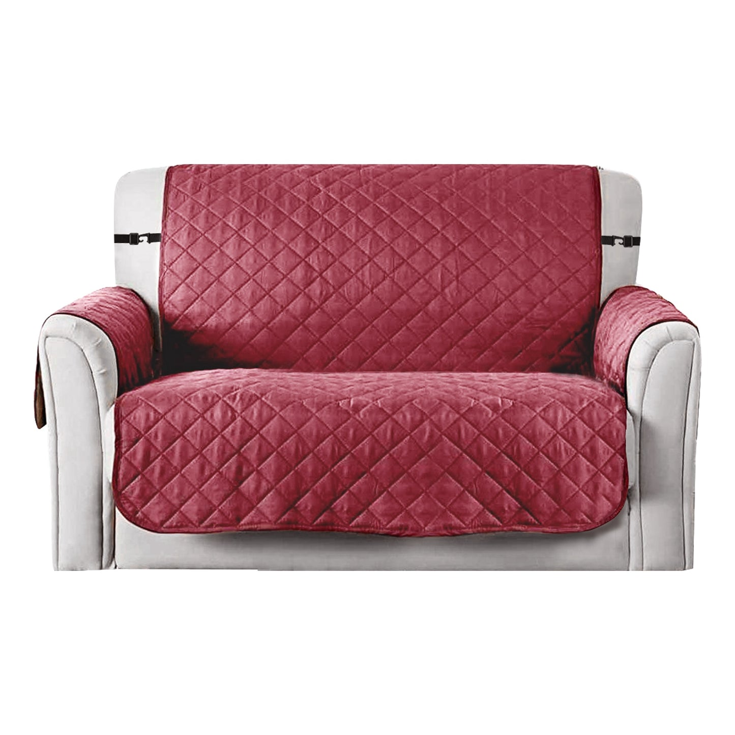 Reversible Sofa Cover with Elastic Straps - Water-Resistant