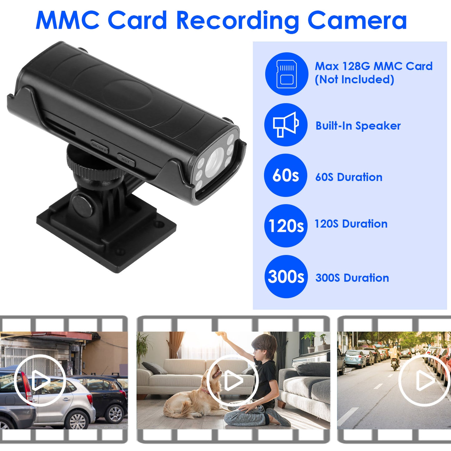 Wireless Backup Camera with Night Vision for RVs & Trucks
