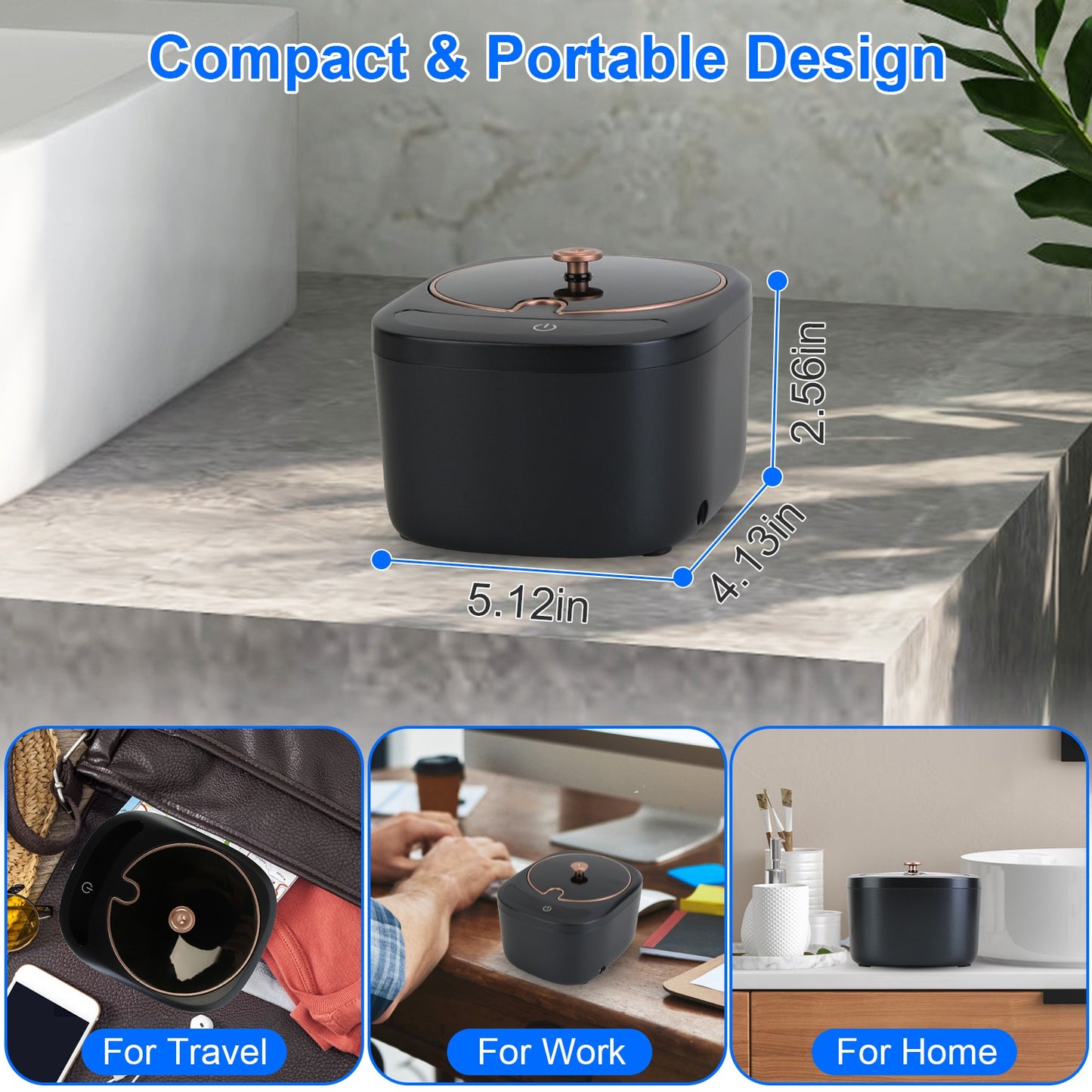 Dental Ultrasonic Cleaner with UV Light