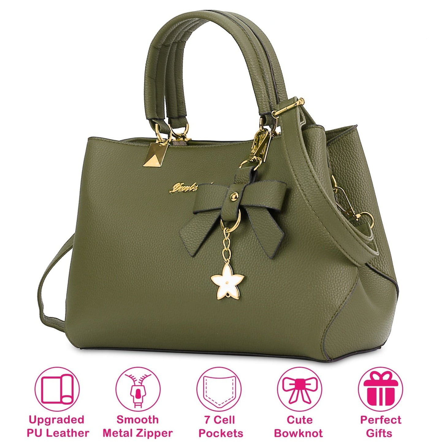 Soft Leather Shoulder Handbag