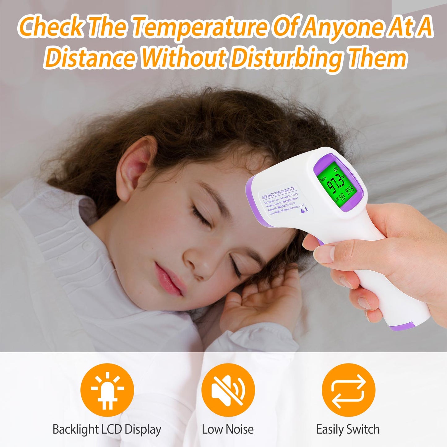 Digital Infrared Thermometer Non-contact Forehead