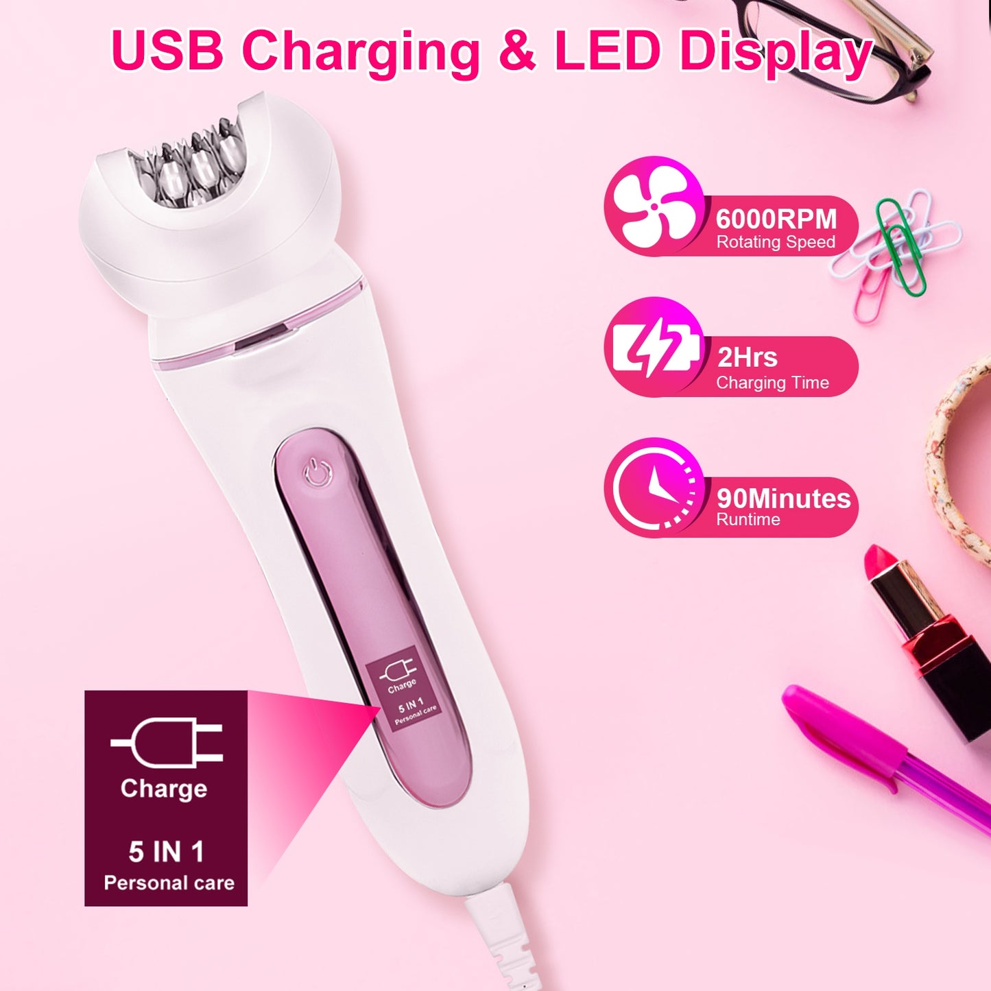 5-in-1 Women's Grooming Kit