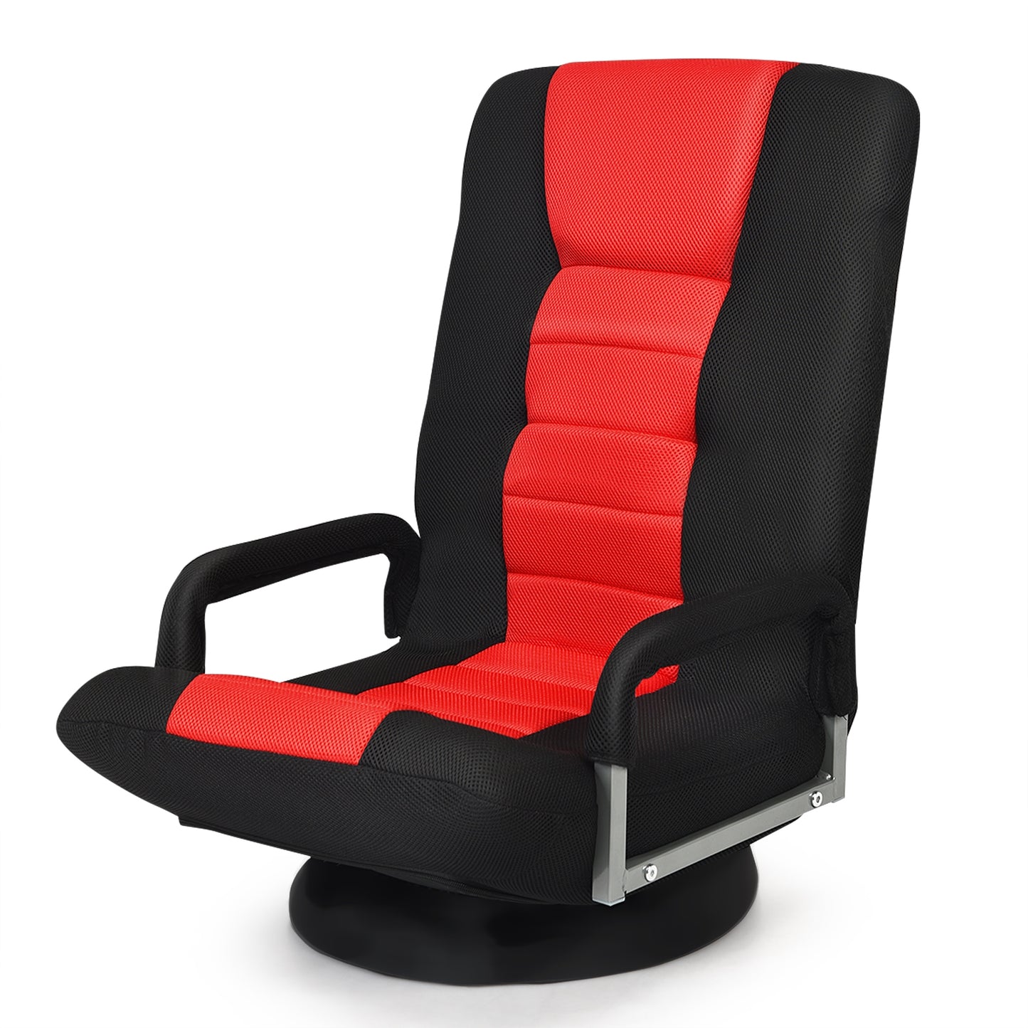 Swivel Gaming Floor Chair with Adjustable Backrest