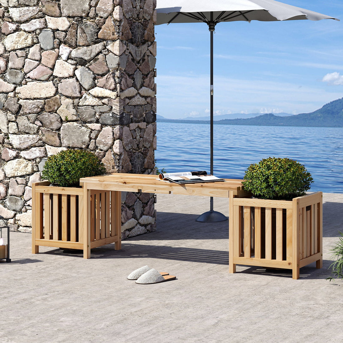 Patio garden