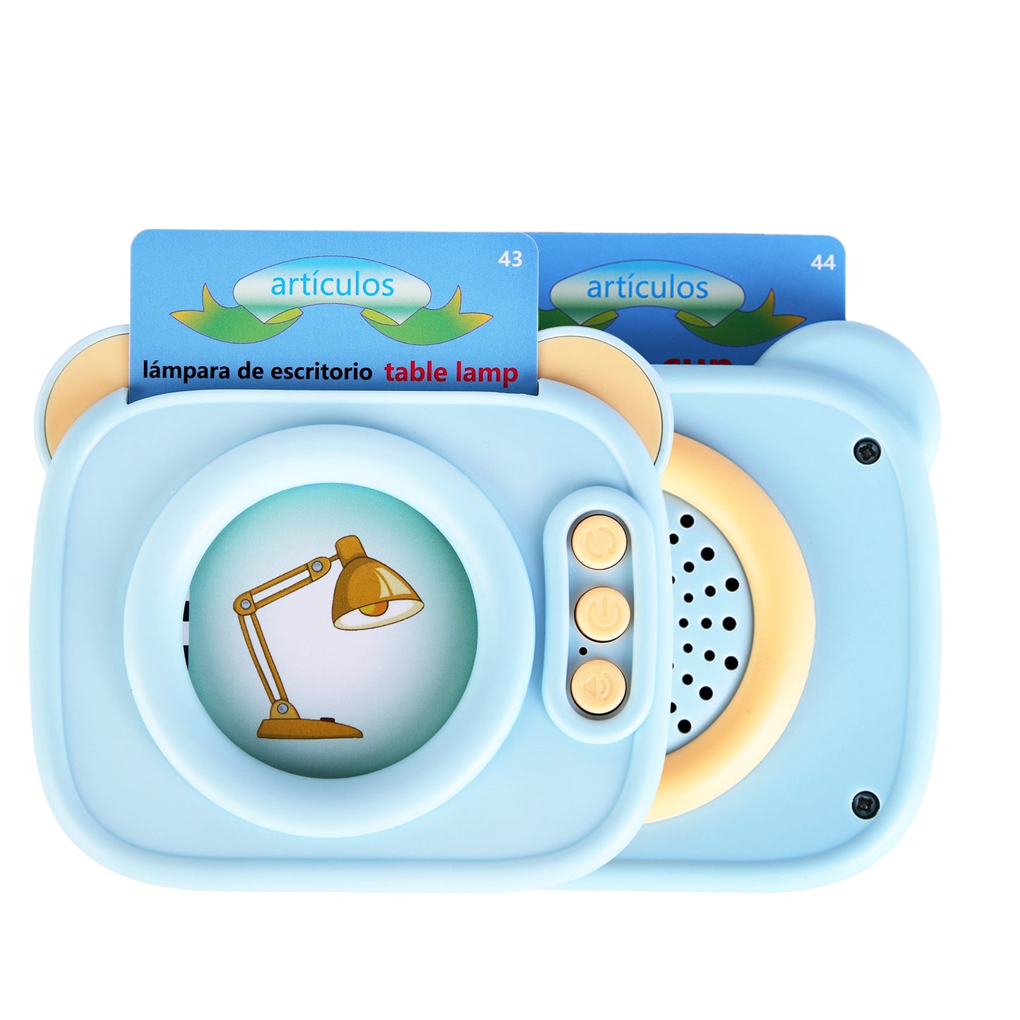 Bilingual Talking Flash Cards - Spanish & English Learning Toy