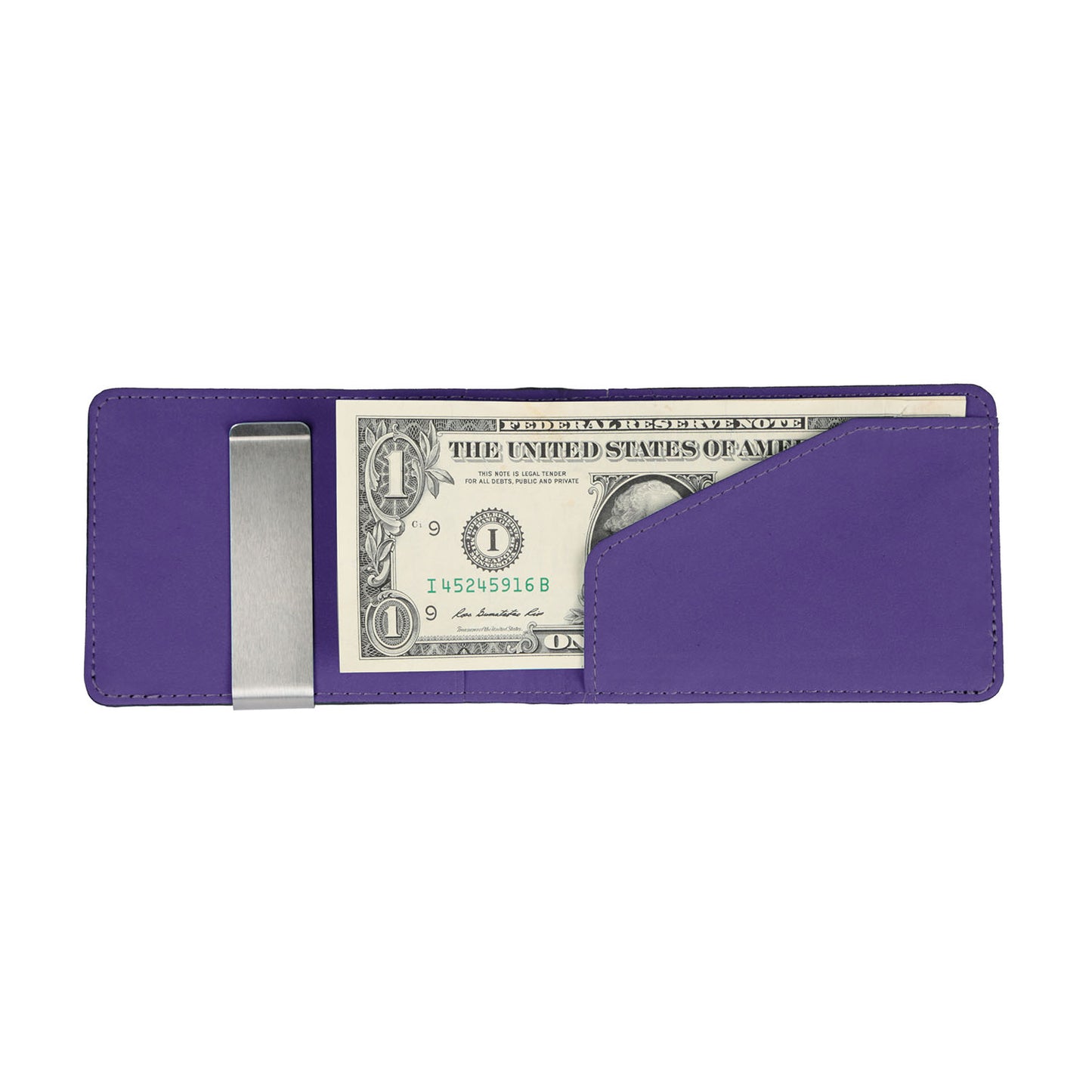 Unisex Leather Wallet Blocking Slim Bifold Credit Card Holder