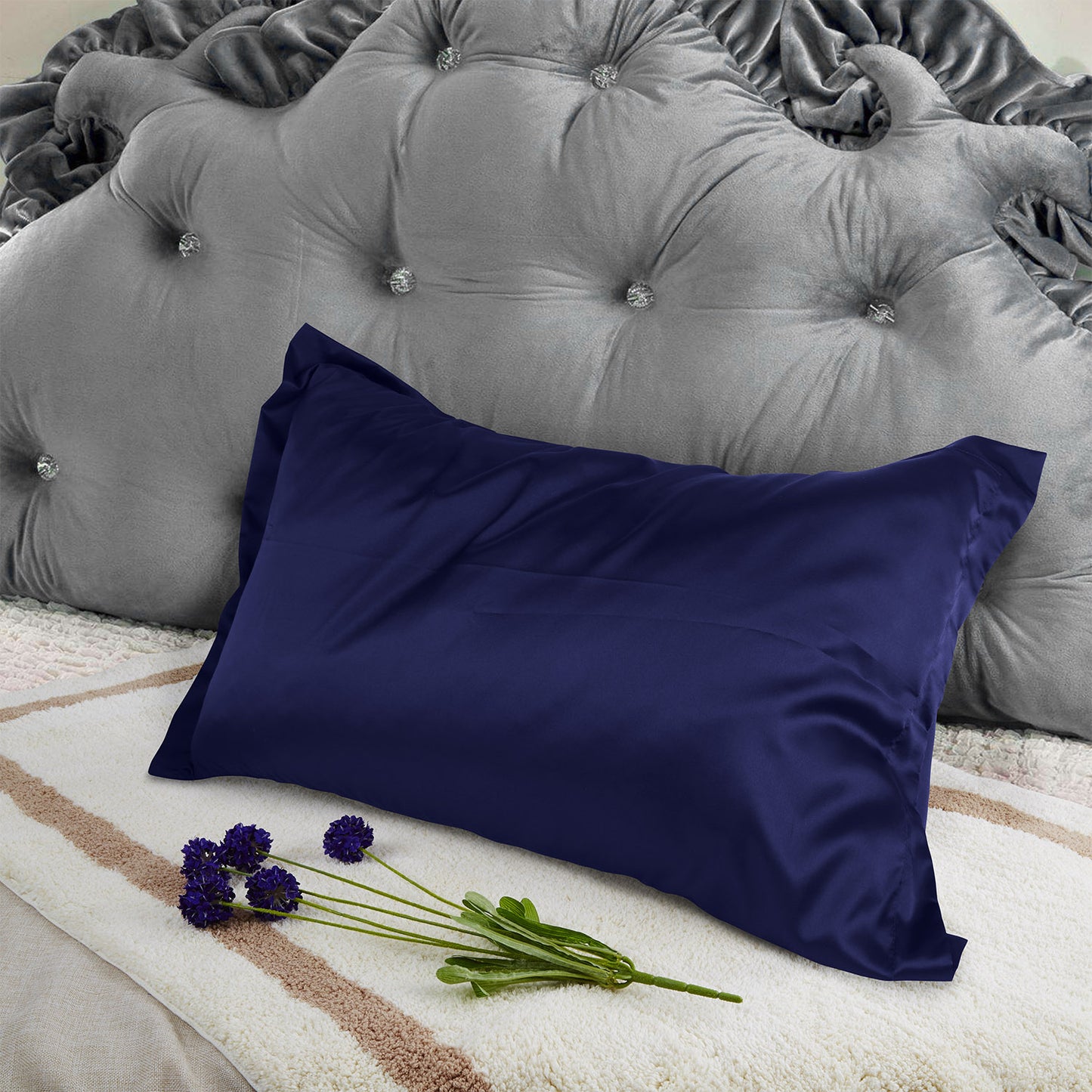 Satin King Pillowcase Set of 2 - Silky Smooth Hair & Skin Care