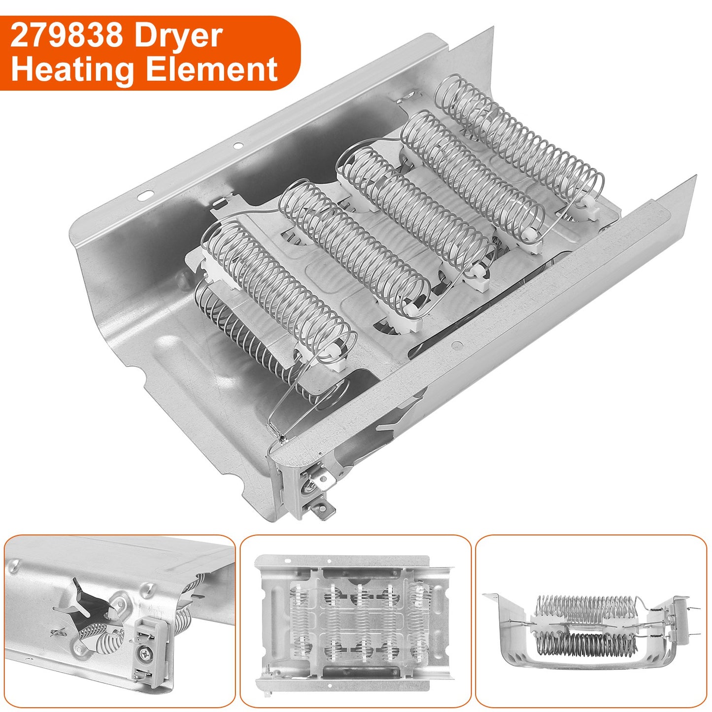 Dryer Heating Element 279838 Replacement for Whirlpool Kenmore