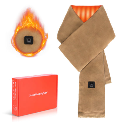USB Heated Winter Scarf with 3 Temperature Settings