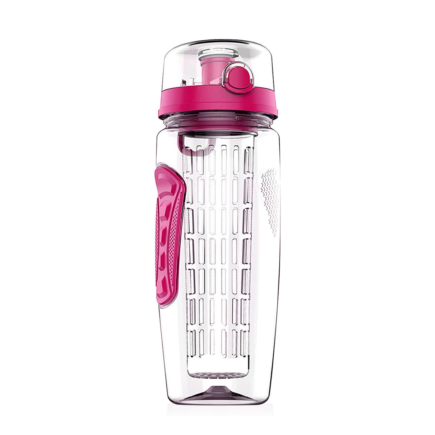 Fruit Infuser Water Bottle 32oz with Flip Top Lid