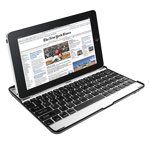 Wireless Keyboard Case for iPad 2 with Aluminum Cover