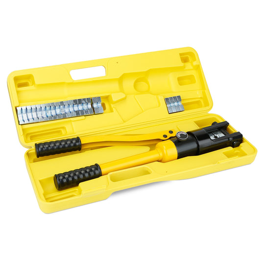 12 Ton Hydraulic Wire Crimper with 12 Dies