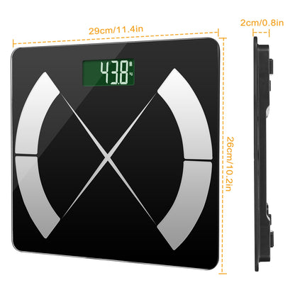 Smart Body Composition Scale with App & 24 Health Metrics