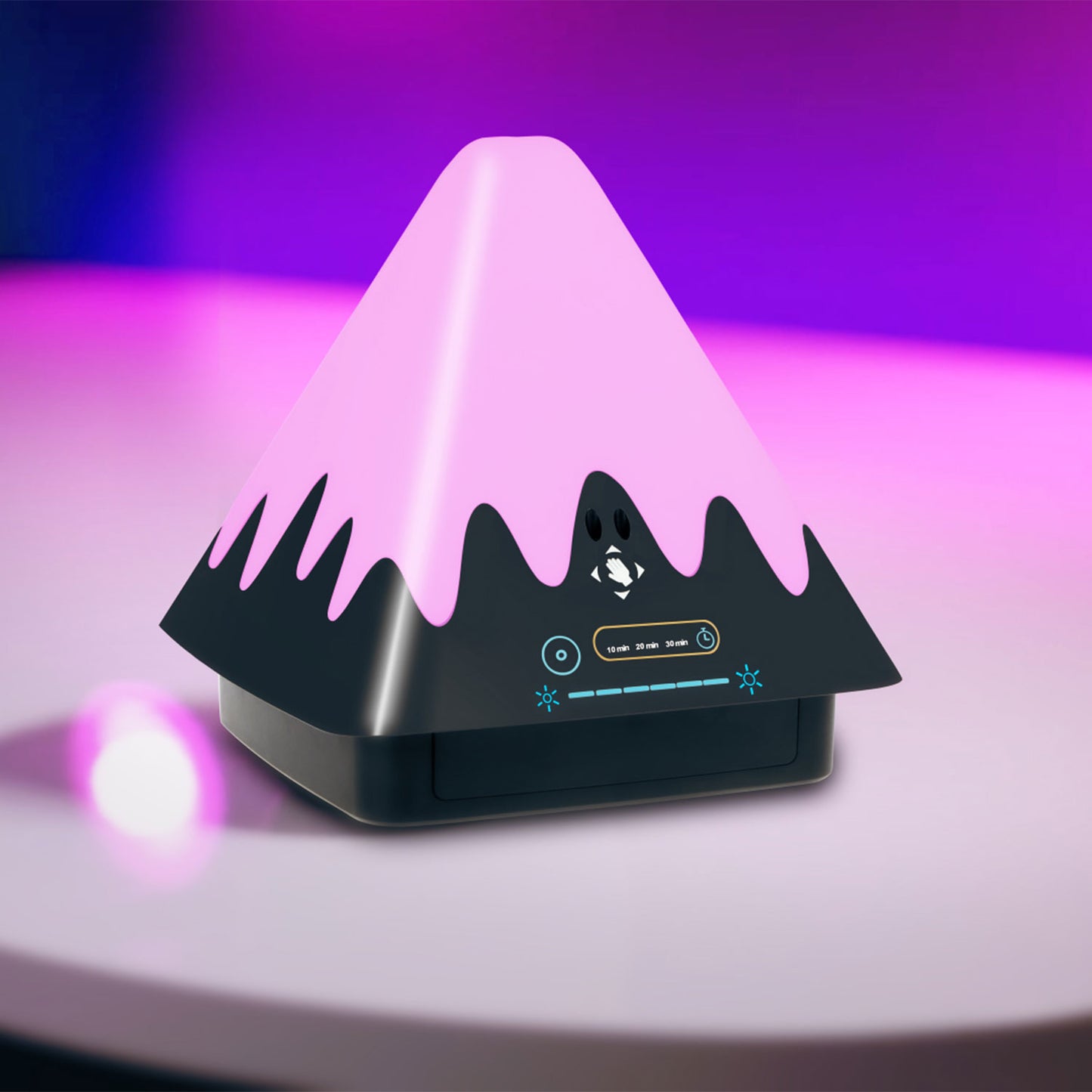 Touch Control Night Light with 8 Colors & Timer Function