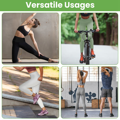 High Waist Workout Leggings with Tummy Control - 25" Inseam