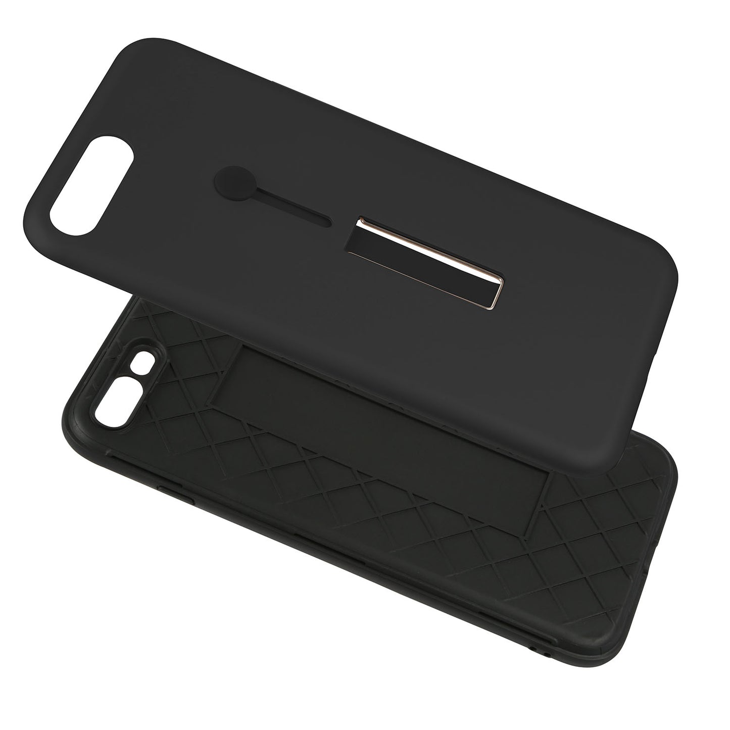 iPhone 8 Plus Case with Kickstand - Rugged Slim Snap-On