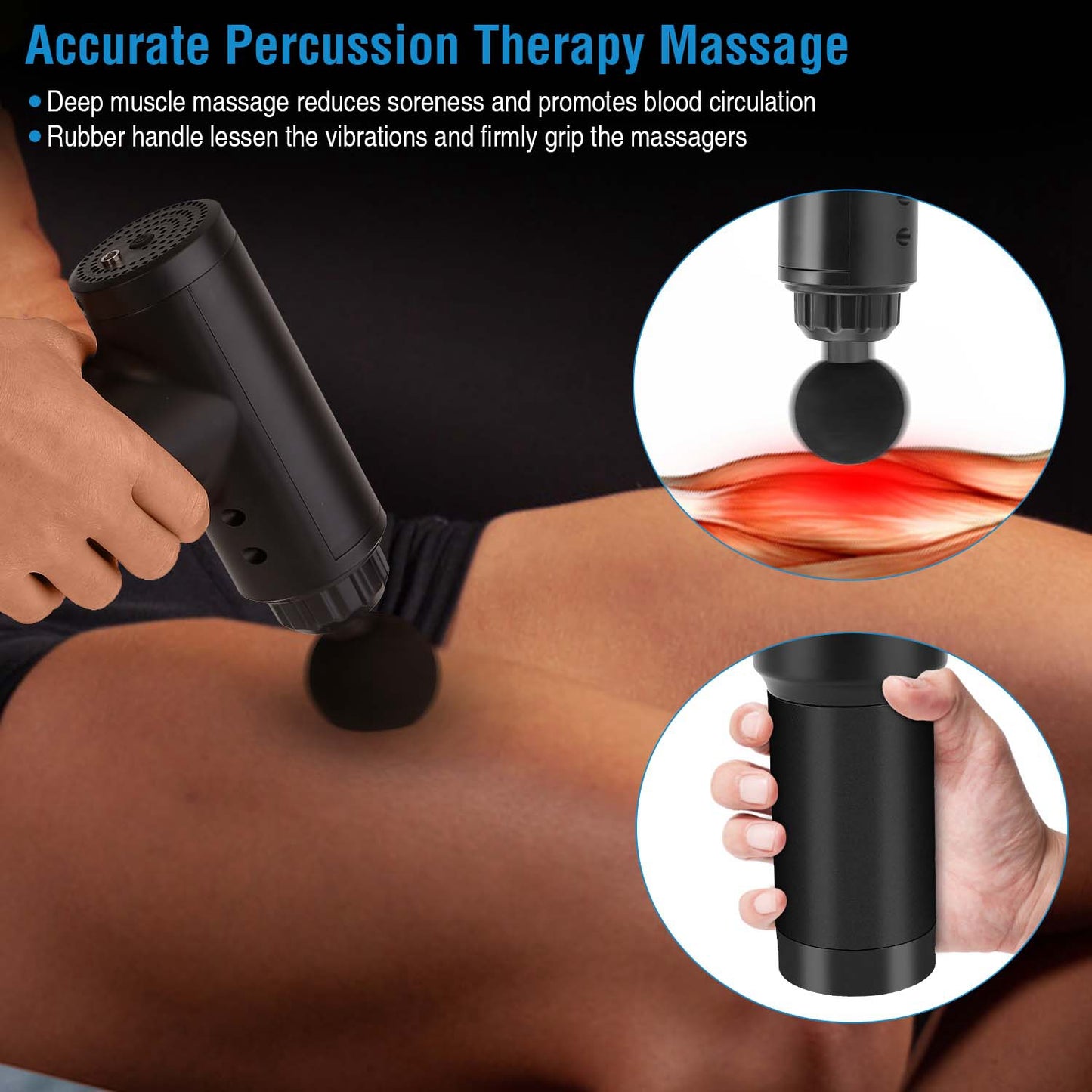 Handheld Leg Body Cordless Massager