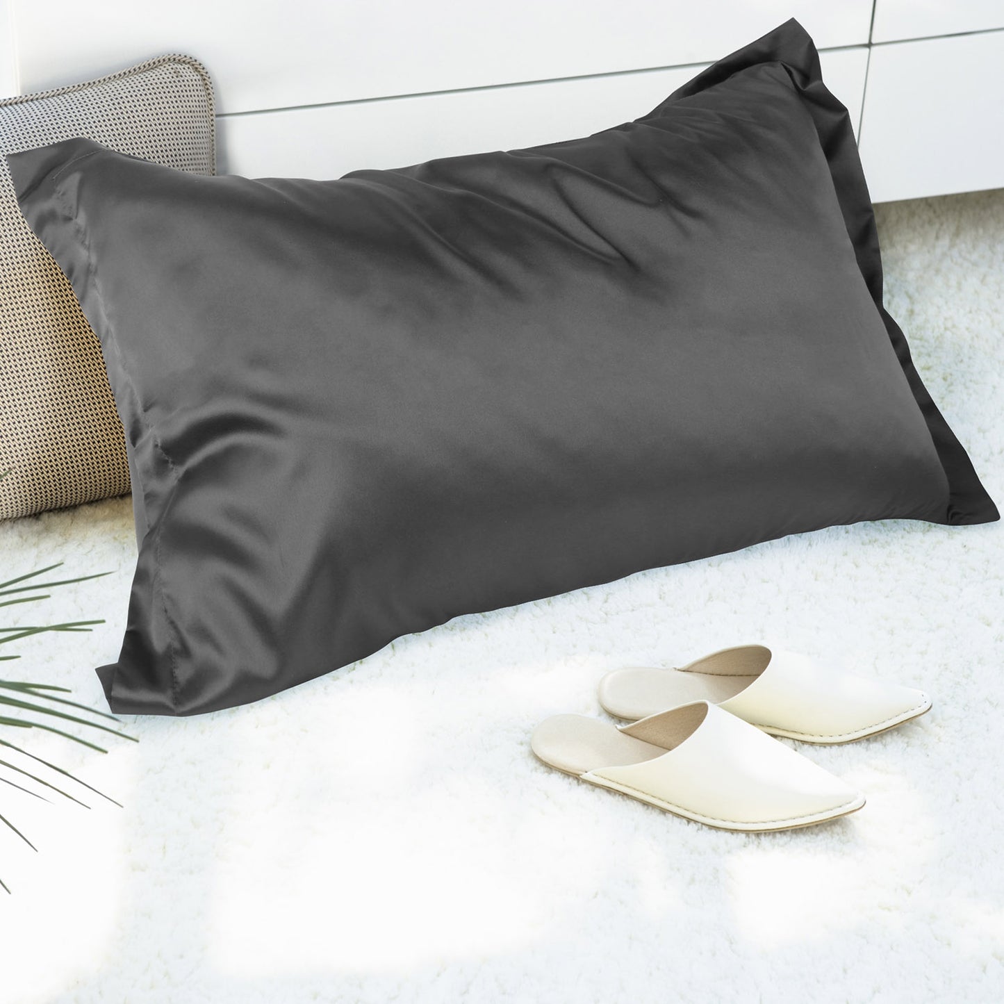 Satin King Pillowcase Set of 2 - Silky Smooth Hair & Skin Care