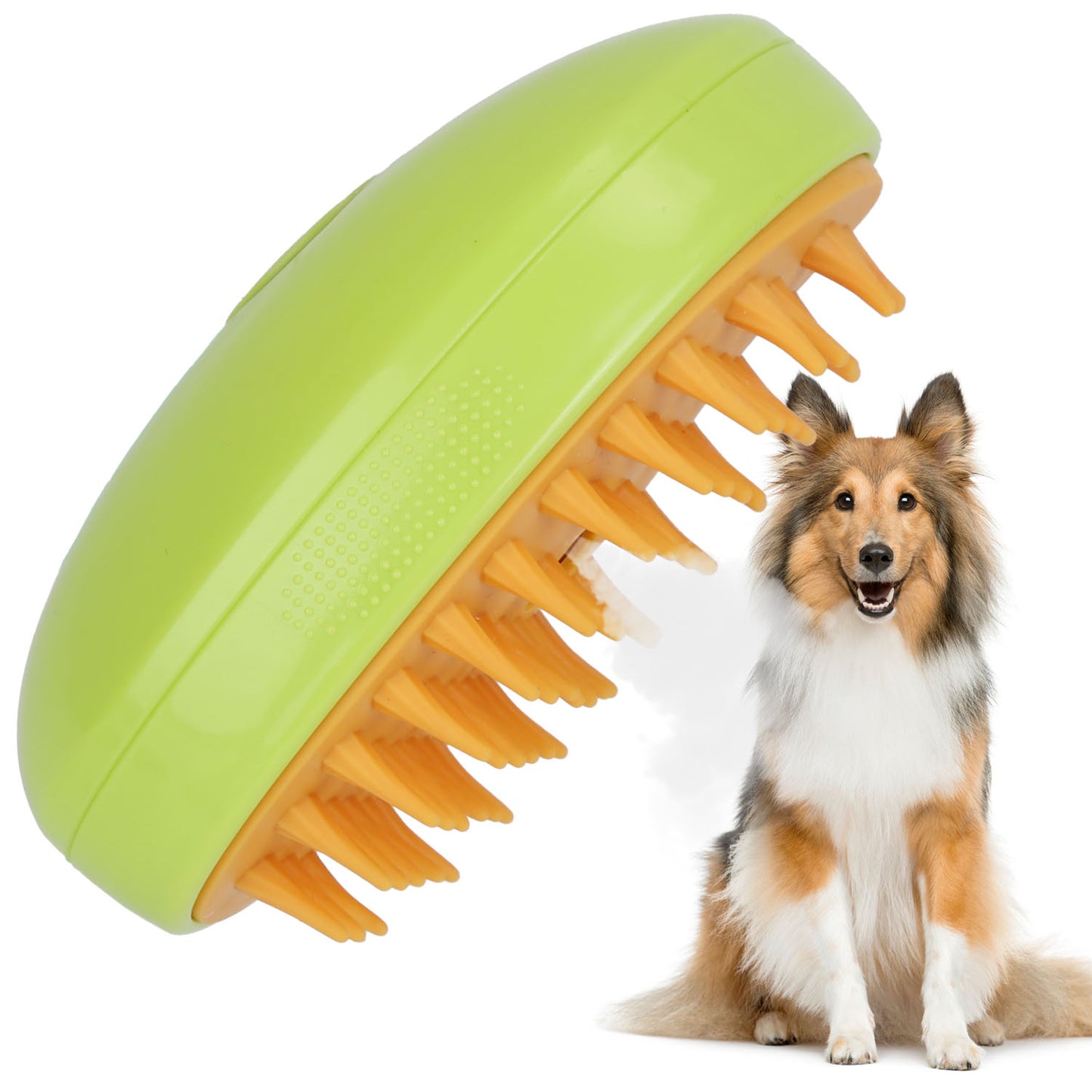 Cat Grooming Steam Brush with USB Rechargeable Battery