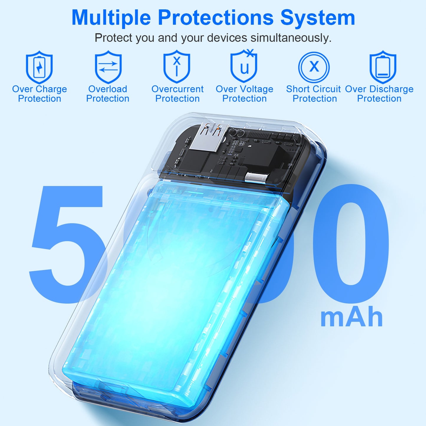MagSafe 3-in-1 Wireless Power Bank with 22.5W Fast Charging